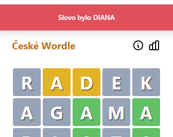 České Wordle
