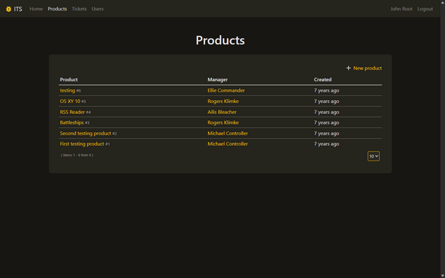 Issue Tracking System – snímek 2