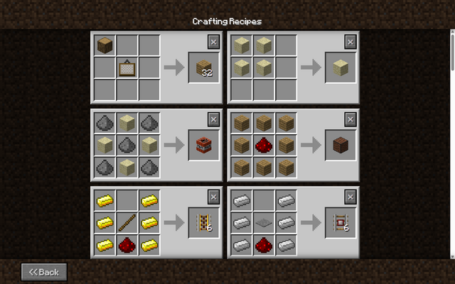 Minecraft Recipes – snímek 2
