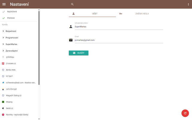 Not Just RSS Reader – snímek 3