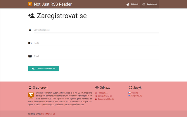 Not Just RSS Reader – snímek 4