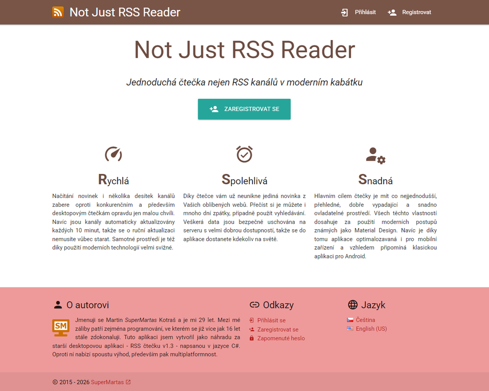 Not Just RSS Reader