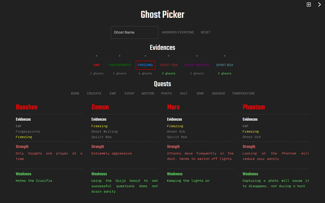 Phasmopicker – snímek 3