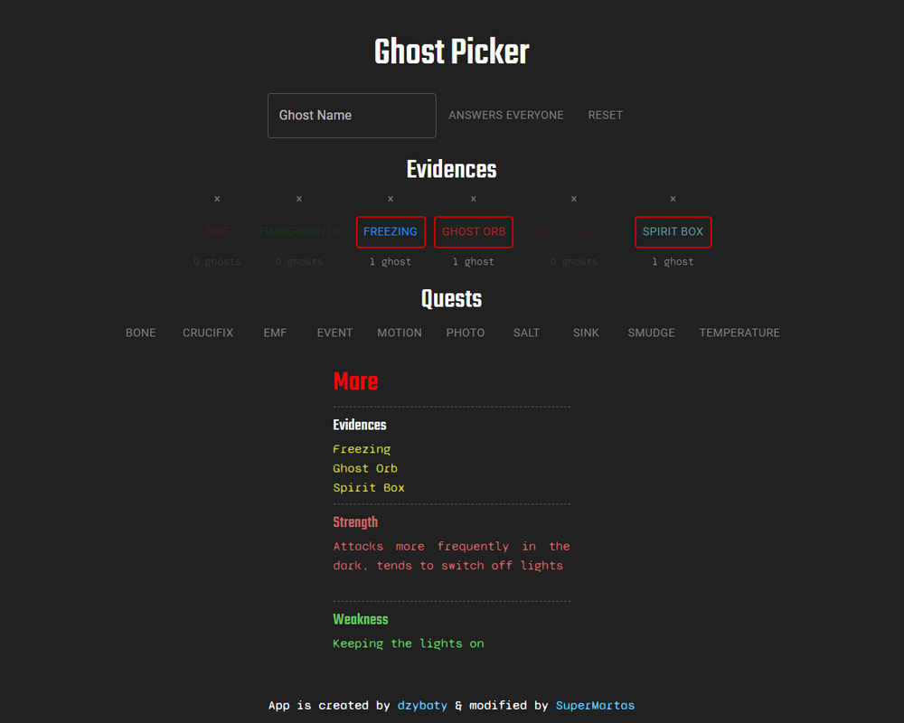 Phasmopicker