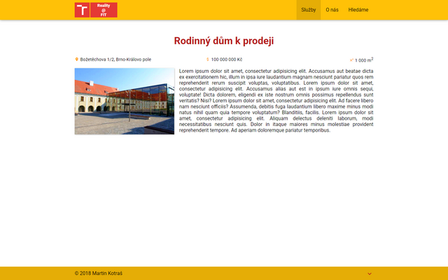 Reality@FIT – snímek 2